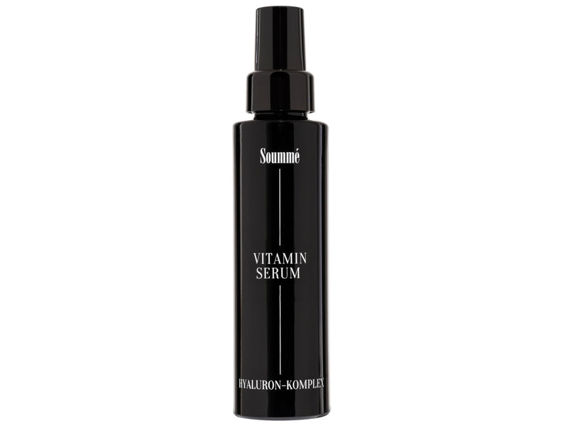 Anti Aging Vitamin C Serum - 50ml mit 11% Vitamin C, Grünalge, Ferulasäure, Pentavitin, Hyaluron-Komplex und Gurkenwasser - Soummé GmbH